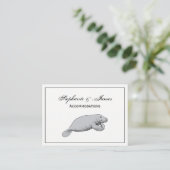 ヴィンテージ管理スケッチ 名刺 (スタンド正面)