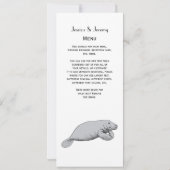 ヴィンテージ管理スケッチ 招待状 (裏面)