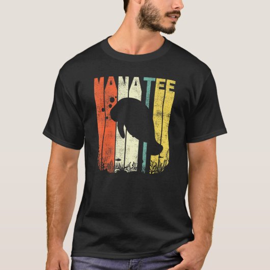 ヴィンテージ管理海レトロ海獣贈与 Tシャツ (正面)