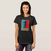 ヴィンテージ管理責任者の守衛清掃員 Tシャツ (正面フル)