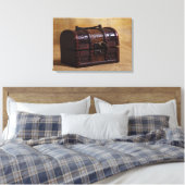 ヴィンテージ箱 キャンバスプリント (インサイチュ (寝室))