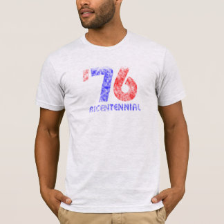 ヴィンテージ米国の二百年毎のワイシャツ"76" Tシャツ