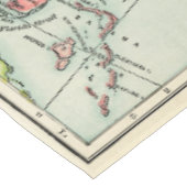 ヴィンテージ米国の地図 テーブルクロス (アングル)