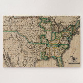ヴィンテージ米国の地図(1823年) ジグソーパズル