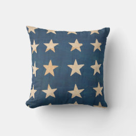 ヴィンテージ米国の旗の星 クッション