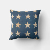 ヴィンテージ米国の旗の星 クッション (裏面)