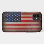 ヴィンテージ米国の旗のiPhone 5カバー Case-Mate iPhoneケース (裏面(横))