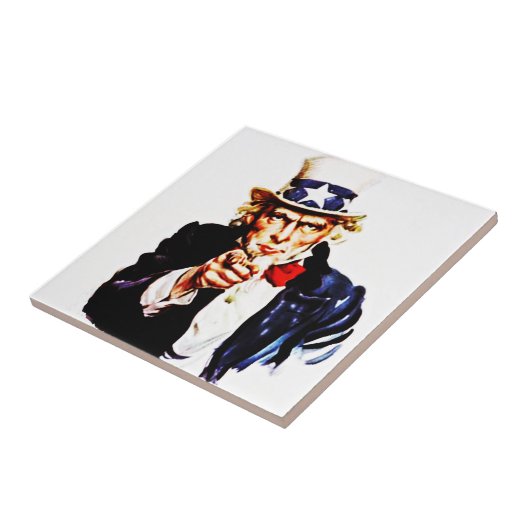 ヴィンテージ米国の米国政府指しますタイルをほしいと思います タイル (側面)