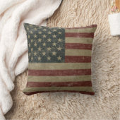 ヴィンテージ米国は印を付けます クッション (ブランケット)