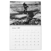 ヴィンテージ米国アラスカ1970年 カレンダー (1月 2027)