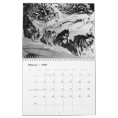 ヴィンテージ米国アラスカ1970年 カレンダー (2月 2027)