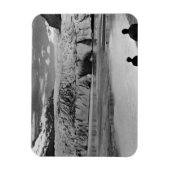 ヴィンテージ米国アラスカMendenhallの氷河ジュノー1970年 マグネット (縦)