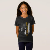 ヴィンテージ米国国旗のクールロットワイラー Tシャツ (正面フル)