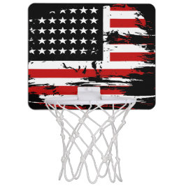 ヴィンテージ米国国旗のボトルオープナー ミニバスケットボールゴール