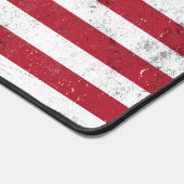 ヴィンテージ米国国旗の愛国的なアメリカ赤白青 デスクマット (コーナー)