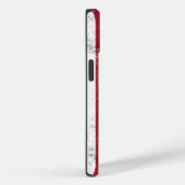 ヴィンテージ米国国旗の愛国的なアメリカ赤白青 Case-Mate iPhoneケース (裏面 / 右)