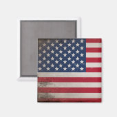 ヴィンテージ米国国旗 マグネット (正面/裏面)