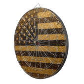 ヴィンテージ米国国旗#2 ダーツボード (正面右)