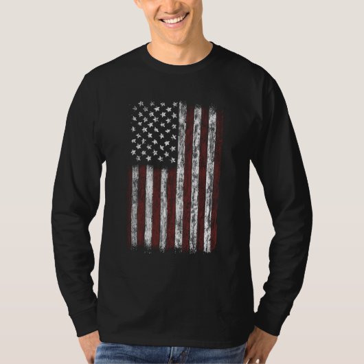 ヴィンテージ米国国旗 Tシャツ (正面)