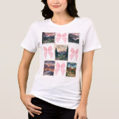 ヴィンテージ米国国立公園コケット切手 トライブレンドＴシャツ (正面)