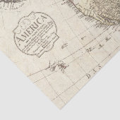 ヴィンテージ米国地図 薄葉紙 (詳細)