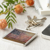 ヴィンテージ米国憲法が国民を前触れさせる キーホルダー (側面)