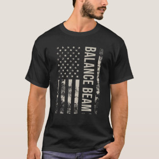 ヴィンテージ米国旗バランスビームTシャツ Tシャツ