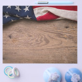 ヴィンテージ米国旗縁ど チラシ (シングル)