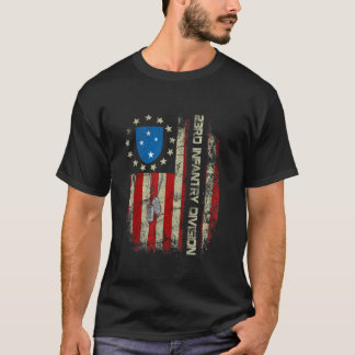 ヴィンテージ米国旗23歩兵師団ベーター Tシャツ