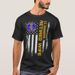 ヴィンテージ米国海軍潜水艦退職したVe Tシャツ