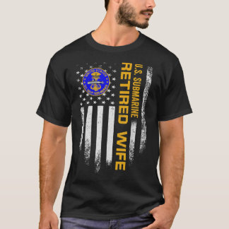 ヴィンテージ米国海軍潜水艦退職したVe Tシャツ