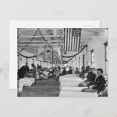 ヴィンテージ米国病院 ポストカード (正面/裏面)