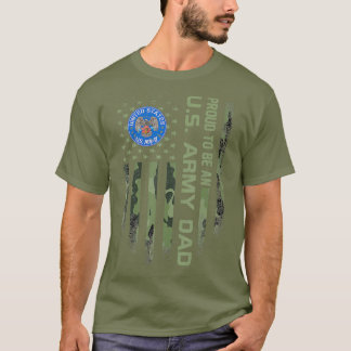ヴィンテージ米国迷彩柄誇りを持った州旗 Tシャツ