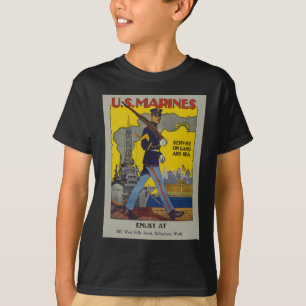 ヴィンテージ米海兵隊 Tシャツ