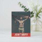 ヴィンテージ米軍旗 ポストカード (スタンド正面)