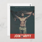 ヴィンテージ米軍旗 ポストカード (正面/裏面)