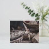 ヴィンテージ糸軸 ポストカード (スタンド正面)