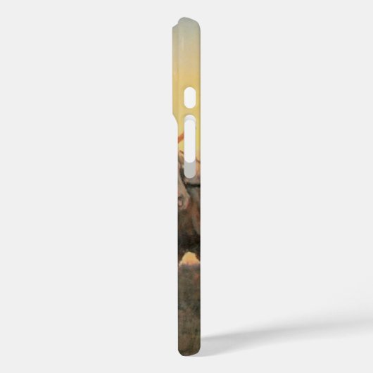 ヴィンテージ系アメリカ人、ピエガンスby CM Russell Case-Mate iPhoneケース (裏面 / 左)