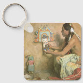 ヴィンテージ系アメリカ人、ホピ・カチナby Couse キーホルダー (正面)