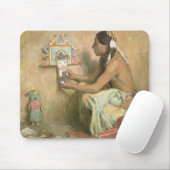 ヴィンテージ系アメリカ人、ホピ・カチナby Couse マウスパッド (マウス)