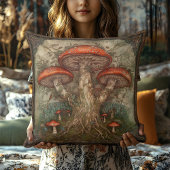 ヴィンテージ紅斑茸自然フェスティバル クッション