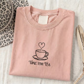 ヴィンテージ紅茶愛好家ユニセックスTシャツ Tシャツ