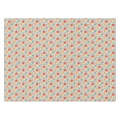 ヴィンテージ紅葉とどんぐりのパターン テーブルクロス (正面(横))