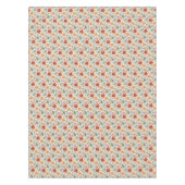 ヴィンテージ紅葉とどんぐりのパターン テーブルクロス (正面)