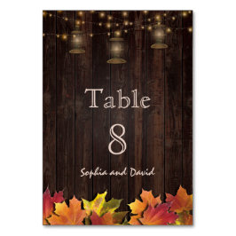 ヴィンテージ紅葉旧提灯ウッドテーブル番号 テーブルナンバー