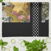 ヴィンテージ紅葉 キッチンタオル (折り畳み)