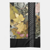 ヴィンテージ紅葉 キッチンタオル (縦)