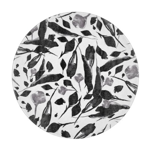 ヴィンテージ紅葉、シームレスなバックグラウンド。 カッティングボード (正面)