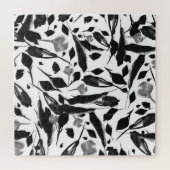 ヴィンテージ紅葉、シームレスなバックグラウンド。 ジグソーパズル (横)