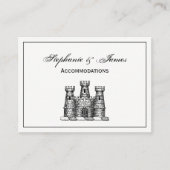 ヴィンテージ紋章紋章の紋章 名刺 (正面)